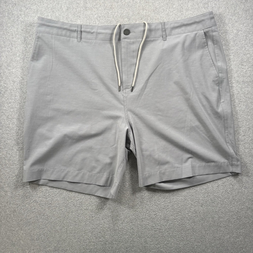 Faherty All Day Shorts Mens 42‎ Gray Hiking Chino Lightweight Outdoor Casual